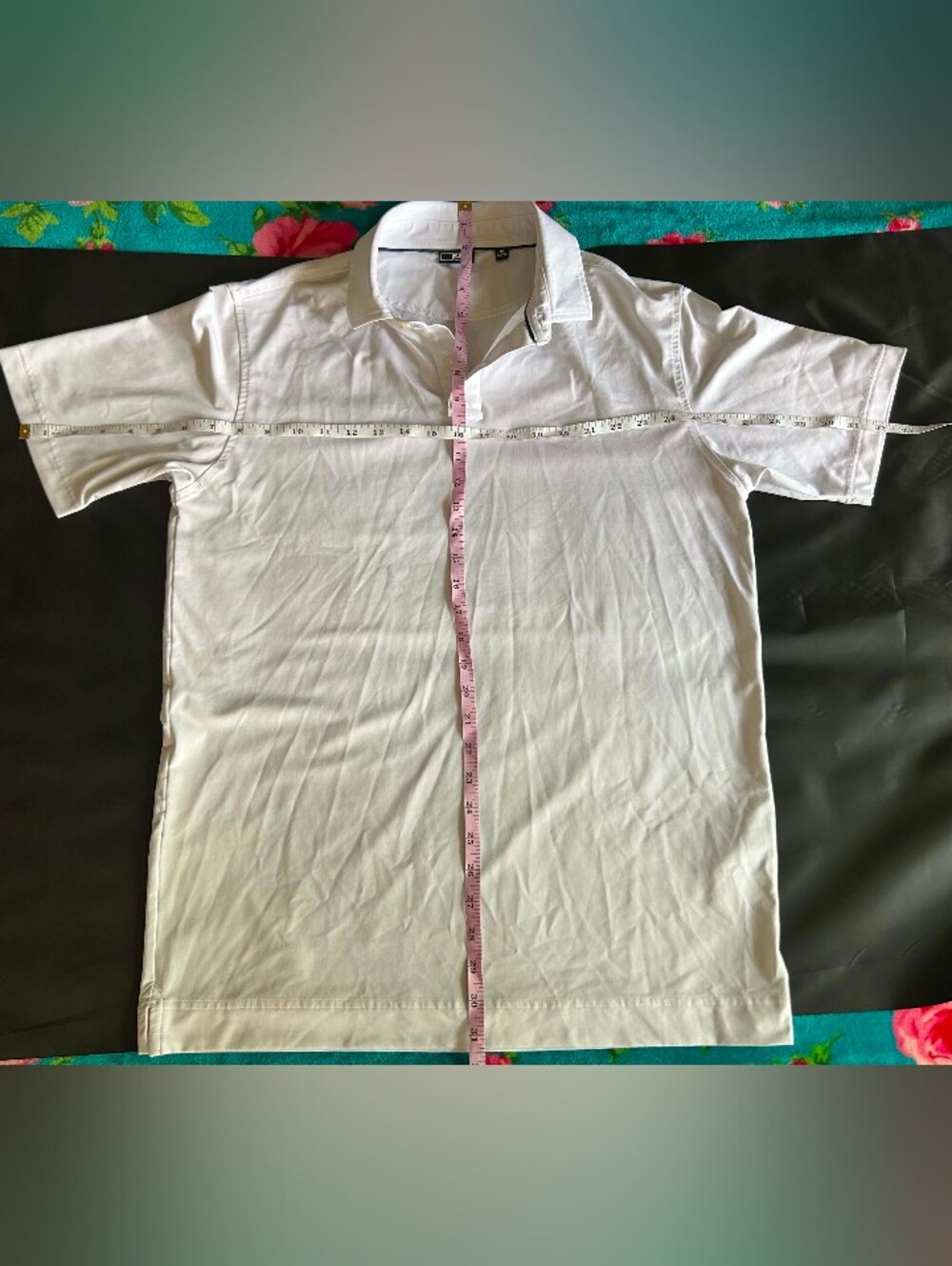 FootJoy White Short-Sleeve Golf Polo